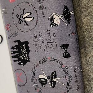1/2 yard ballerina fabric / canvas